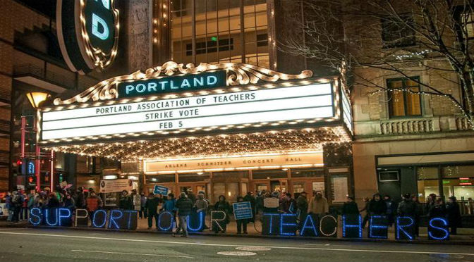 Can a Portland Teacher Strike be avoided?