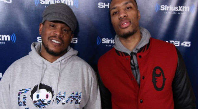 Damian Lillard spits bars on Sway in the Morning! [Video]