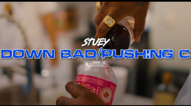 Stuey Bone // Down Bad & Pushing P Freestyle [Video]