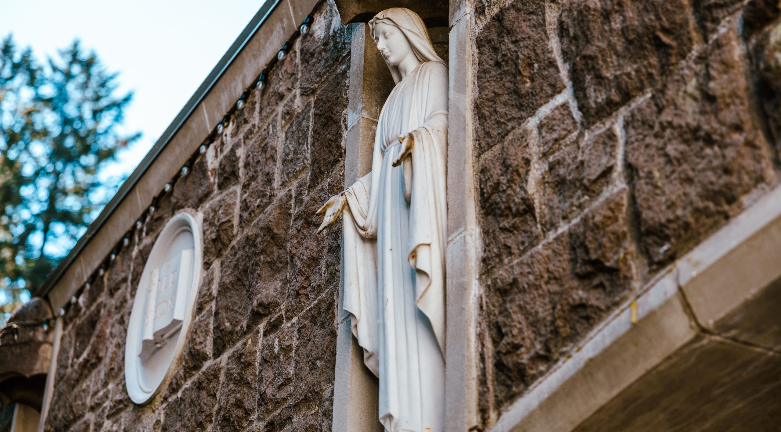 The Grotto // Outdoor Catholic Alter & Sanctuary [Photography]