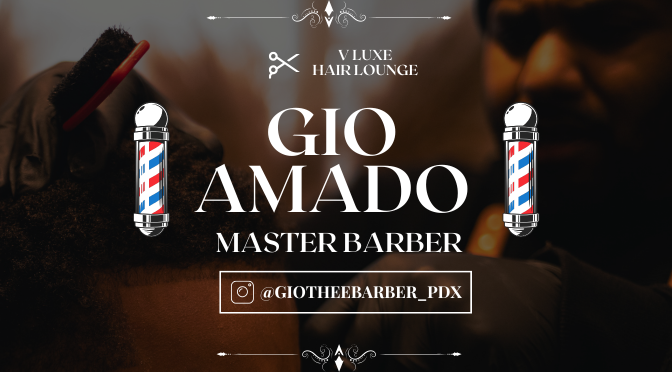 Master Barber – Gio Armado // V Luxe Hair Lounge [Photography]