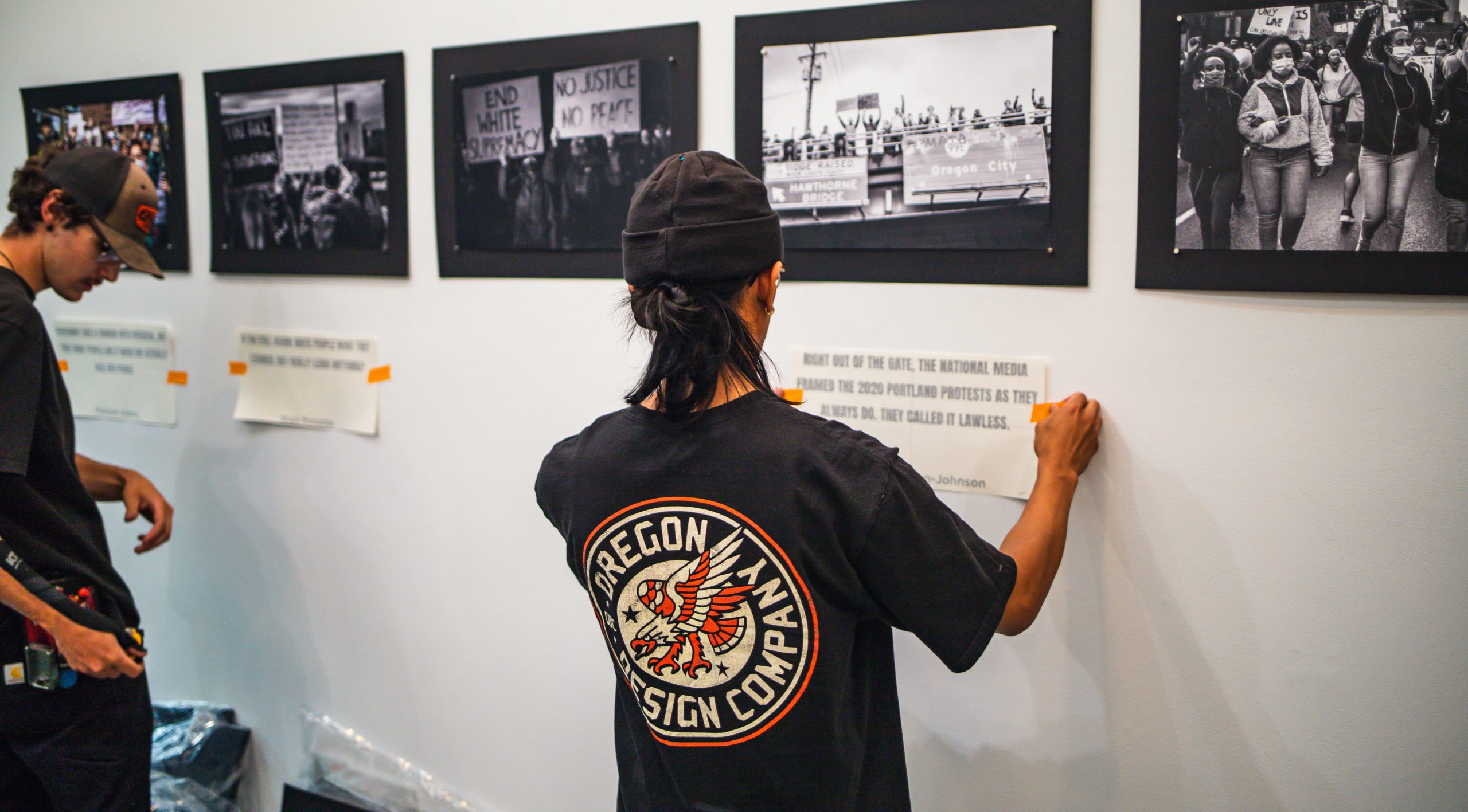 The Blackout Exhibit at The Black Gallery // Installation Photos [Photography]
