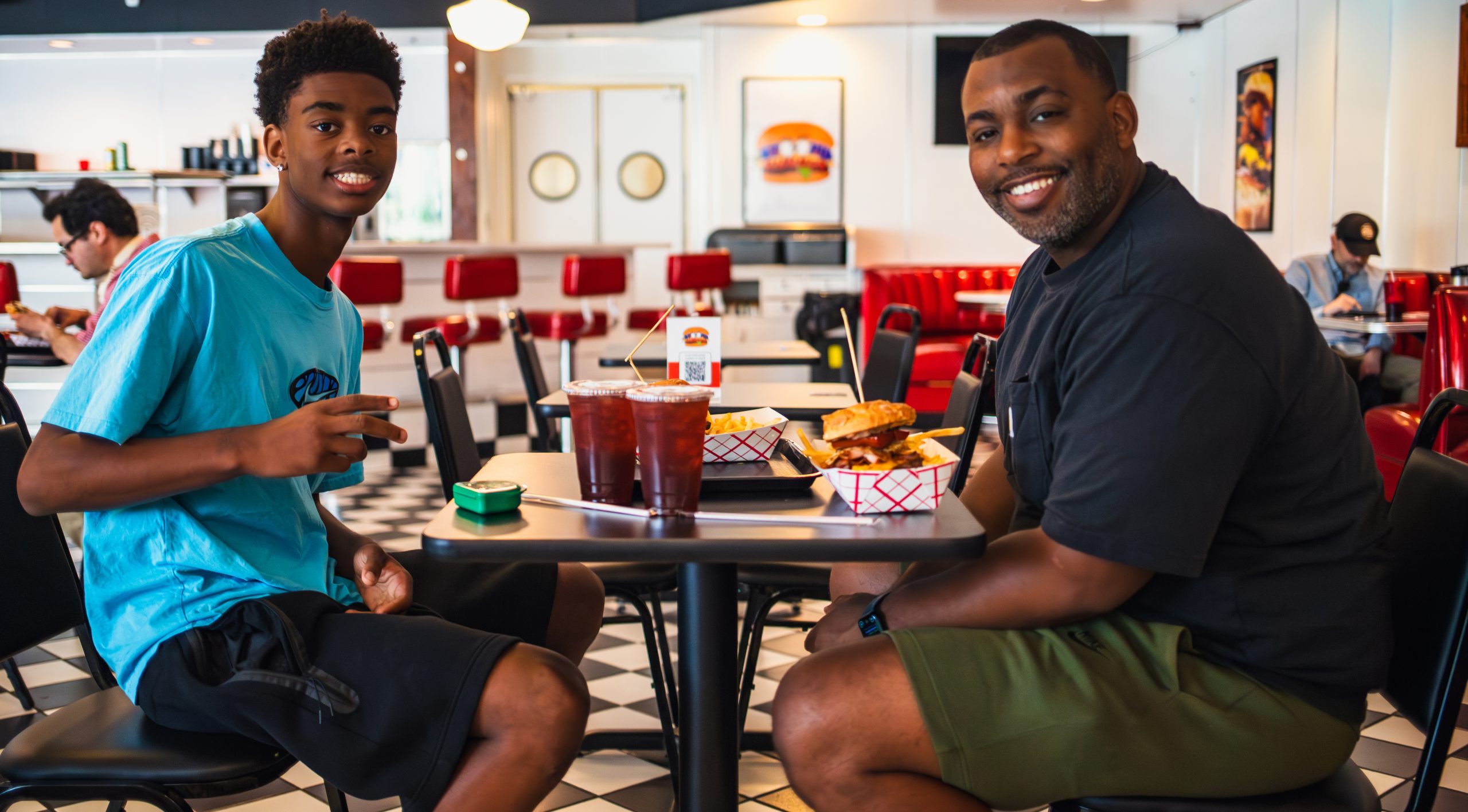 Stoopid Burger Restaurant in Lloyd Center Mall [Photography]