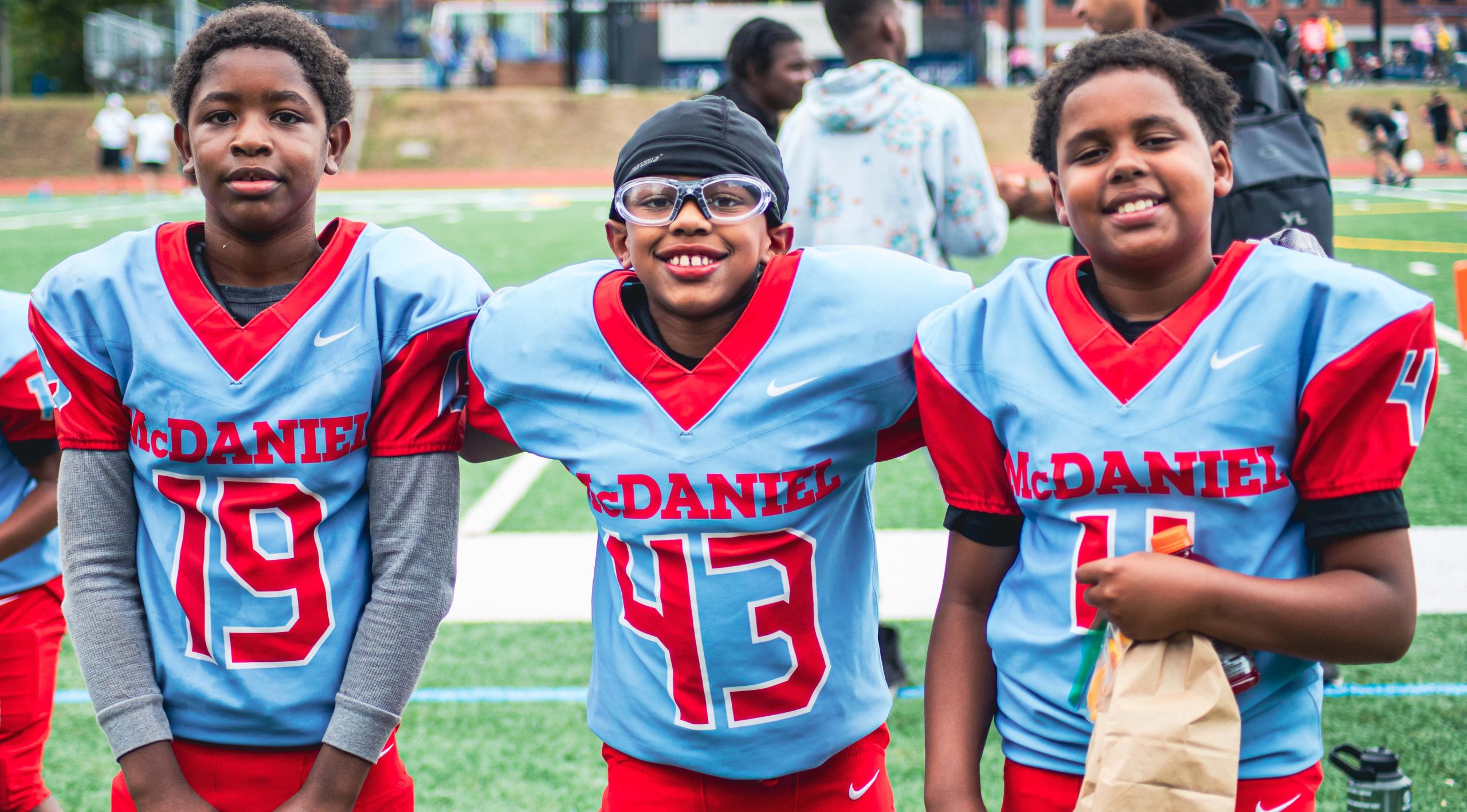 McDaniel 3rd & 4th Grade Football vs Roosevelt [Photography]