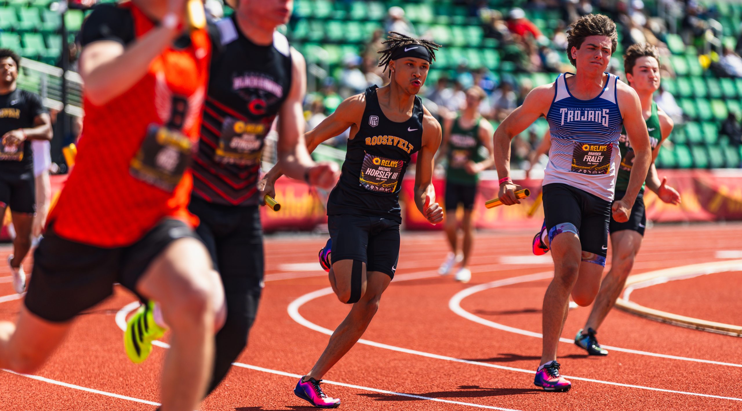 Portland Interscholastic League Athletes at The Oregon Relays // 4.4.26 [Photography]