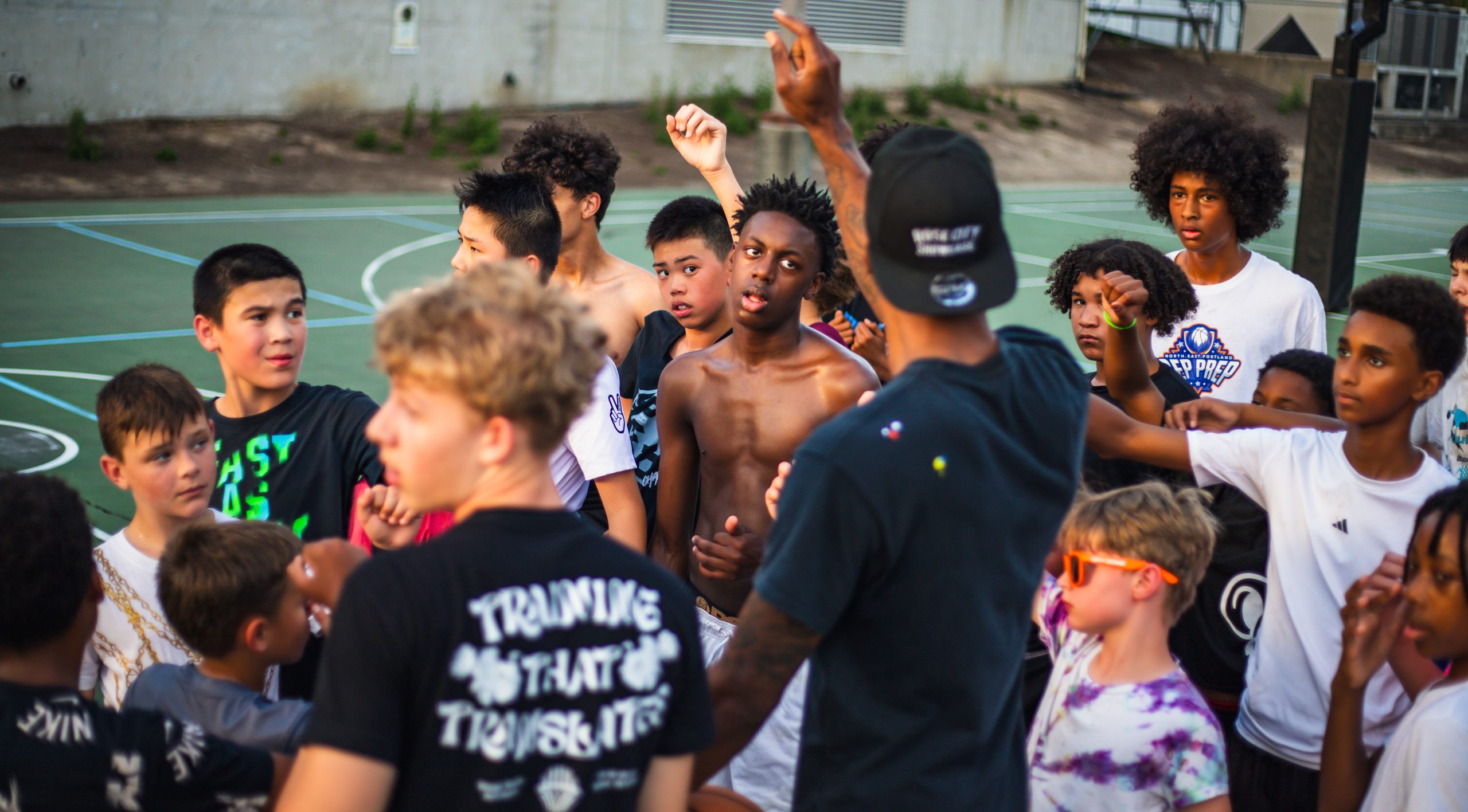 GSIX Elite Basketball Practice at Tualatin Hills Athletic Center [Photography]